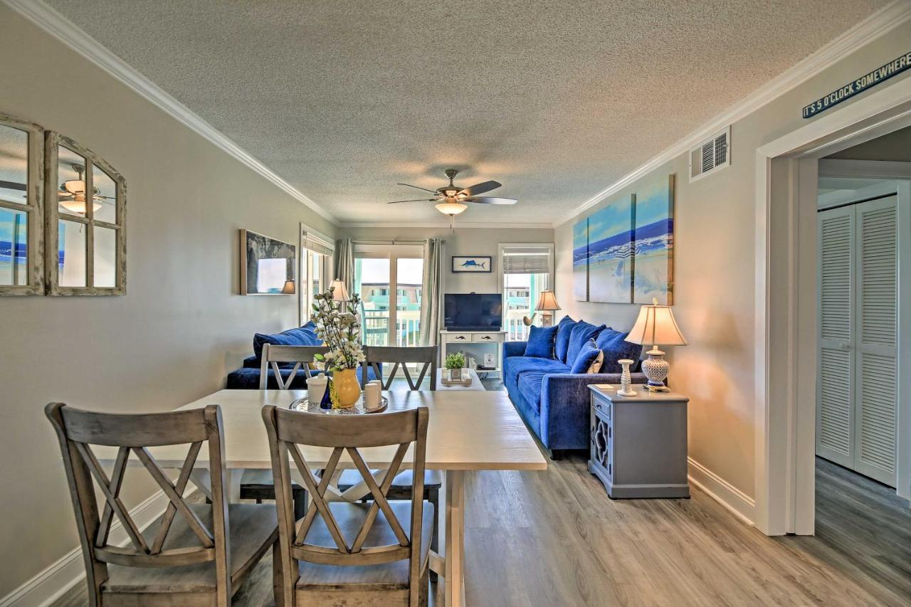 Walk To Beach Ocean-View Atlantic Beach Condo! Εξωτερικό φωτογραφία